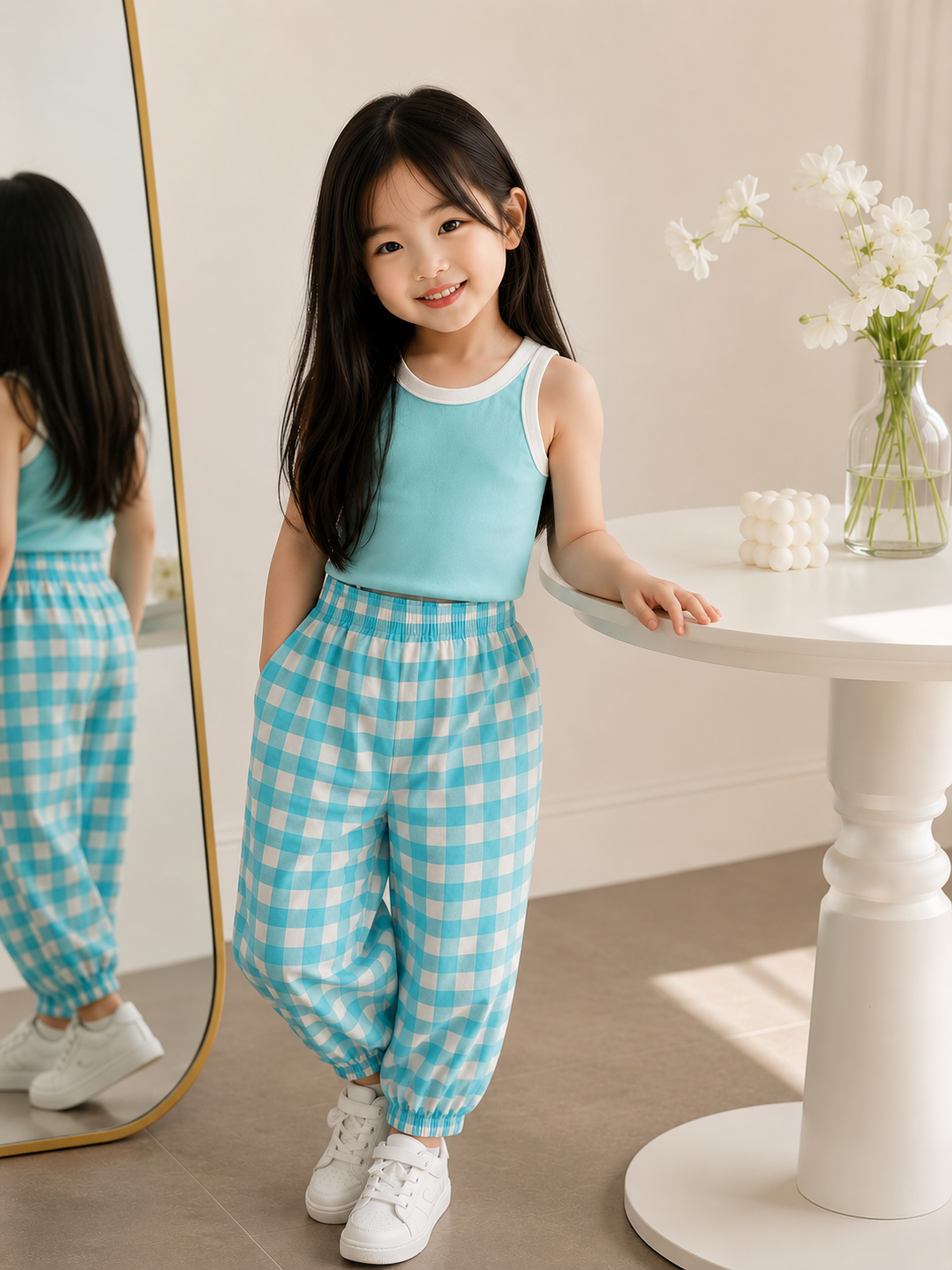 Baby Blue Pantolon Spor Atlet Kombin