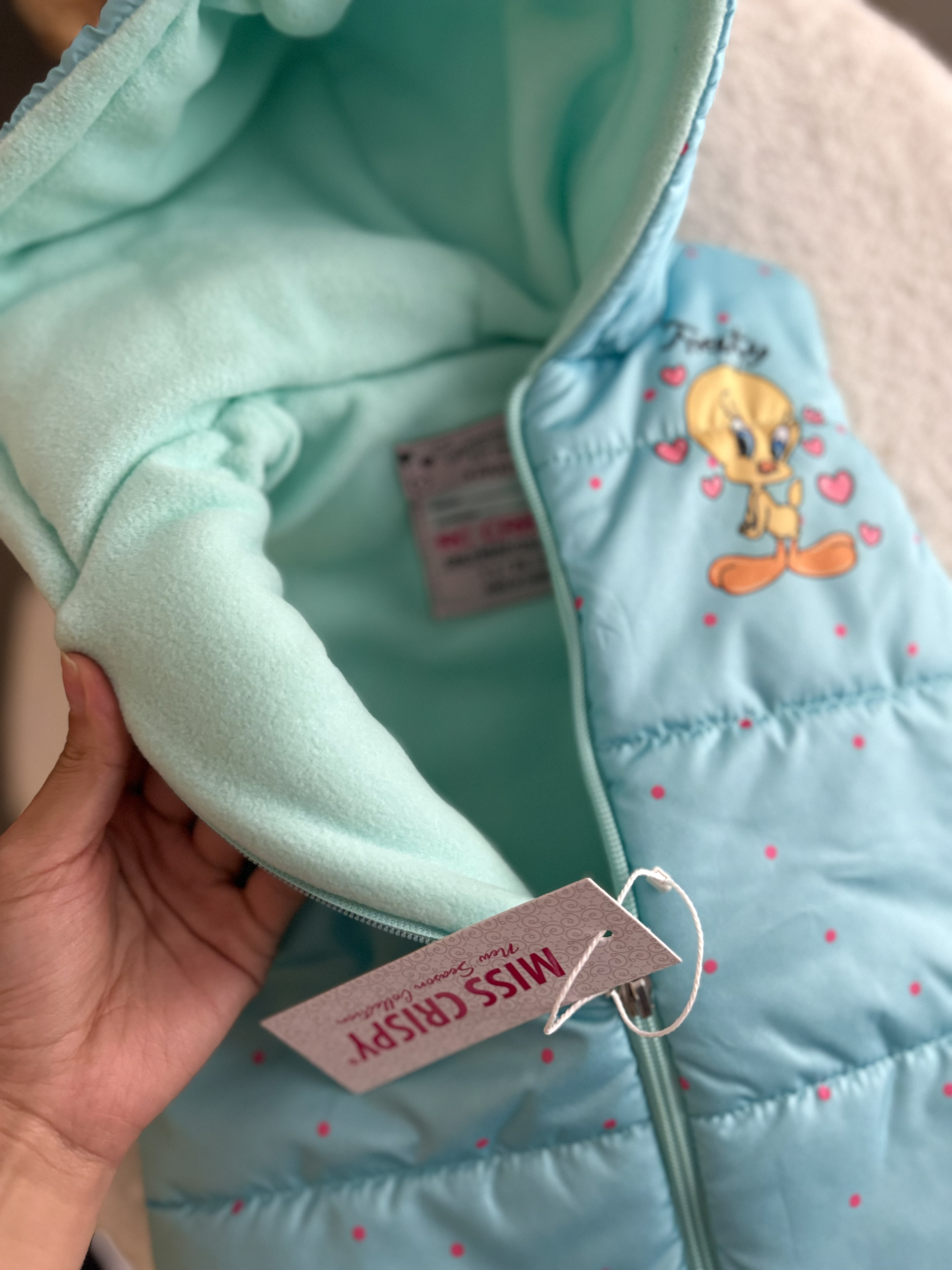 Tweety Mint Şişme Yelek