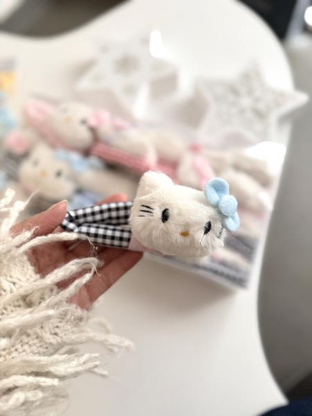 Hello Kitty Pofuduk Çıtçıt Toka